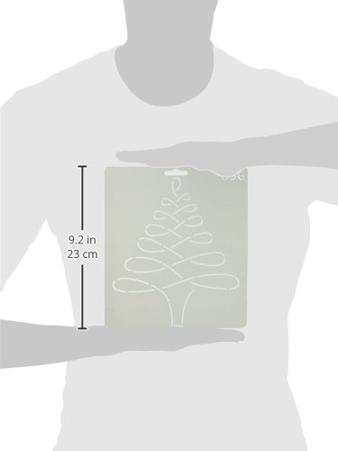 Quilting Creations 896QC Christmas Tree Quilt Stencil thumb #1