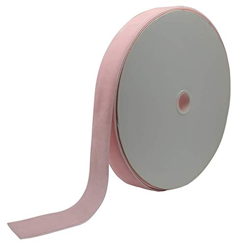 Image of 10 Yards Velvet Ribbon Spool(Pink, 1 1 /2 inch)