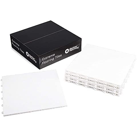 Better Hockey Extreme Dryland Flooring Tiles - Synthetic Ice Panels for Hockey, Professional Quality Training Aid for Shooting, Passing and Stickhandling - Total Size 22.5 Square Feet, 10-Tile Pack Cover