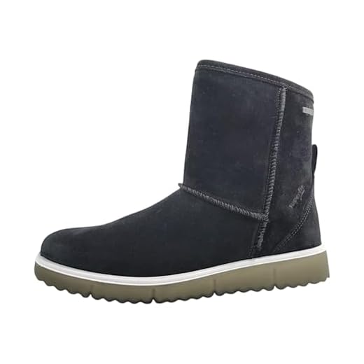 Superfit Mädchen LORA warm gefütterte Gore-Tex Schneestiefel, Schwarz (Schwarz (Schwarz 00)), 38 EU