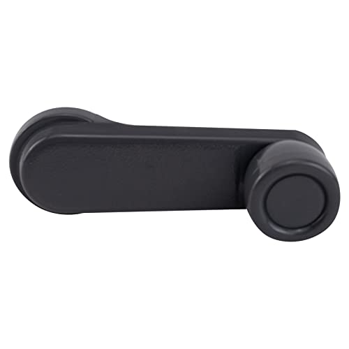 Image of TRQ Front Window Crank Handle Gray Compatible with 1995-1998 Nissan 200SX 1981-1986 720 1986-1994 D21 1987-1997 Pathfinder 1995-1997 Pickup 1987-1990 Pulsar NX 1995-1999 Sentra