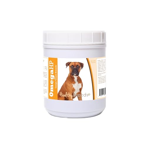 Healthy Breeds Boxer Omega HP Fatty Acid Skin and Coat Support So...