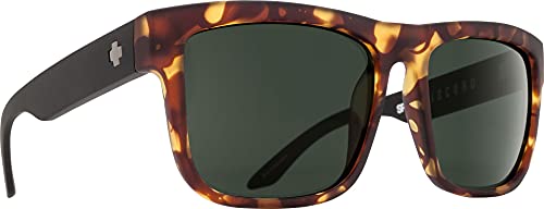 SPY Square Discord Vintage Tortoise Happy Gray Green, Multi, One Size