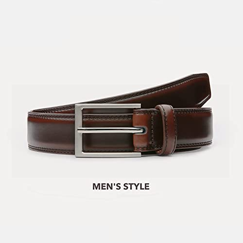 Image of ZORO Men's Vegan Leather Belt for Men | (Black /Brown) | Sizes on upto 28 to 46