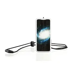 HEYAXA Travel Air Purifier, Wearable Air Purifier Necklace, Portable Mini Air Ionizer Eliminates Pollen, Smoke, Dust for Outdoor, Travel (Galaxy)