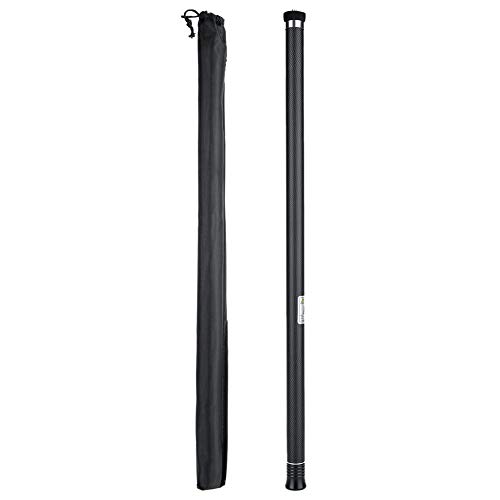 Bewinner Cell Phone Selfie Stick, 56cm~300cm Portable Extended Stretchable Selfie Stick for Insta360 ONE X & ONE - 360-degree Shot Invisible Selfie Stick, Black