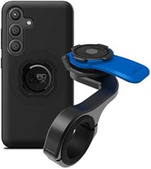 Quad Lock Out Front PRO Bike Phone Holder Kit with MAG Phone Case for Samsung Galaxy S24