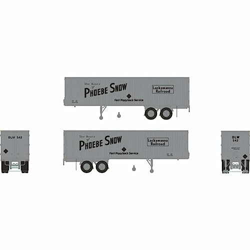 Rapido RAP403006 HO Scale Lackawanna DL&W 35 ft. Fruehauf Integral-Post Volume Van 559