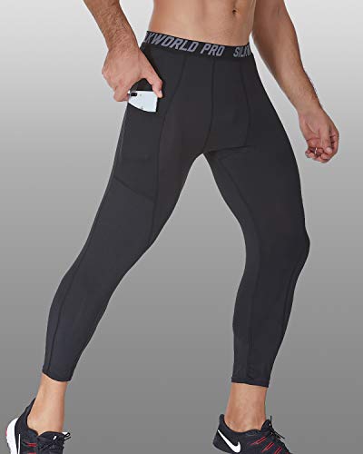 dark blue compression pants