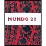 Mundo 21 Third Edition 0547218036 Book Cover
