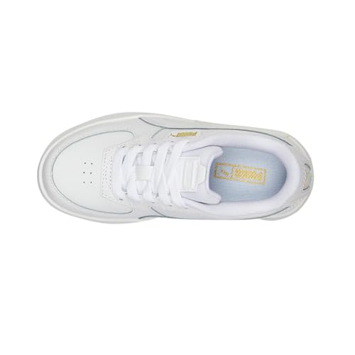 PUMA Toddler Girls Cali Dream Leather Lace Up Sneakers Shoes Casual - White - Size 10.5 M4