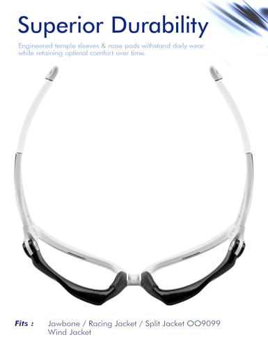 Image of SAUCER Replacement Earsocks Temple Sleeve for Oakley Jawbone Racing Jacket Sunglass