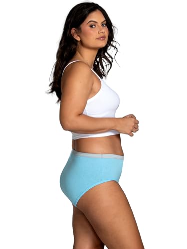Image of Fruit of the Loom Women's Eversoft Cotton Underwear Multipacks, Tag Free & Breathable, Available in Plus Size