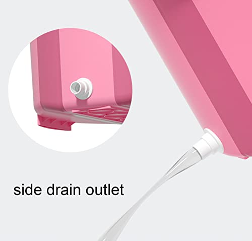 Portable Bathtub Collapsible Bathtub Adult 29.9"X25.6" Freestanding Bathtub Foldable Bathtub Soaking Tub For Shower Stall Hot Bath Ice Bath Perfect For Indoor And Outdoor Use (Color : Green) #TOP5