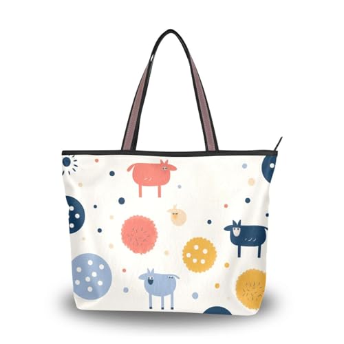 Image of Women Tote Bag, Large Shoulder Hobo Bags Casual Handbags Big Capacity Shopping Work Bag for Vacation, 5