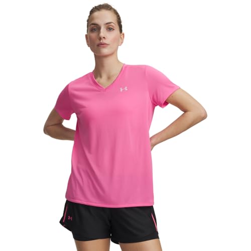 Image of Under Armour Tech Short Sleeve V-Neck Solid