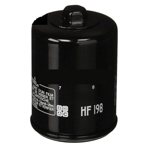 Filtre à huile HF198 filtration mécanique active et haute résistance thermique