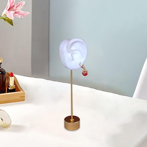 rockible Expositor de Suporte de em forma de orelha de silicone Organizador de joias Base estável Su