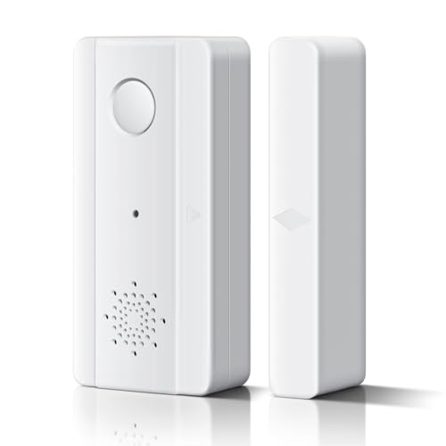 Freezer Door Alarm with 60-Second, 30-Second, 10-Second, and 0-Second Delayed Voice Reminders, Suitable for Freezer and Refrigerator Door ajar alerts