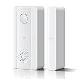 OUDAER Freezer Door Alarm with Adjustable Voice Reminders (60s/30s/10s/0s Delay) for Open Freezer or Refrigerator Doors