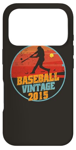 Baseball x[X{[-I胔Be[W 2015 N܂ o[Xf[x[X{[ X}zP[X iPhone 17 Pro p