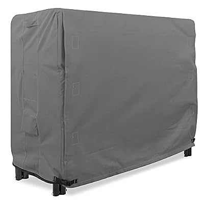 KHOMO GEAR 4 Log Rack Cover 4ft, 4 Feet, Grey