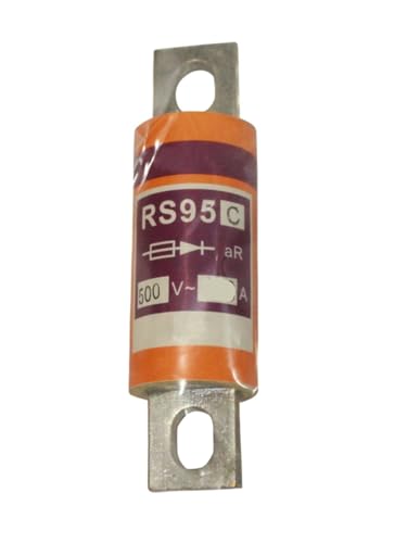 Fusible RS95C aR 500V 160A cylindrique pour armoire electrique triphasee
