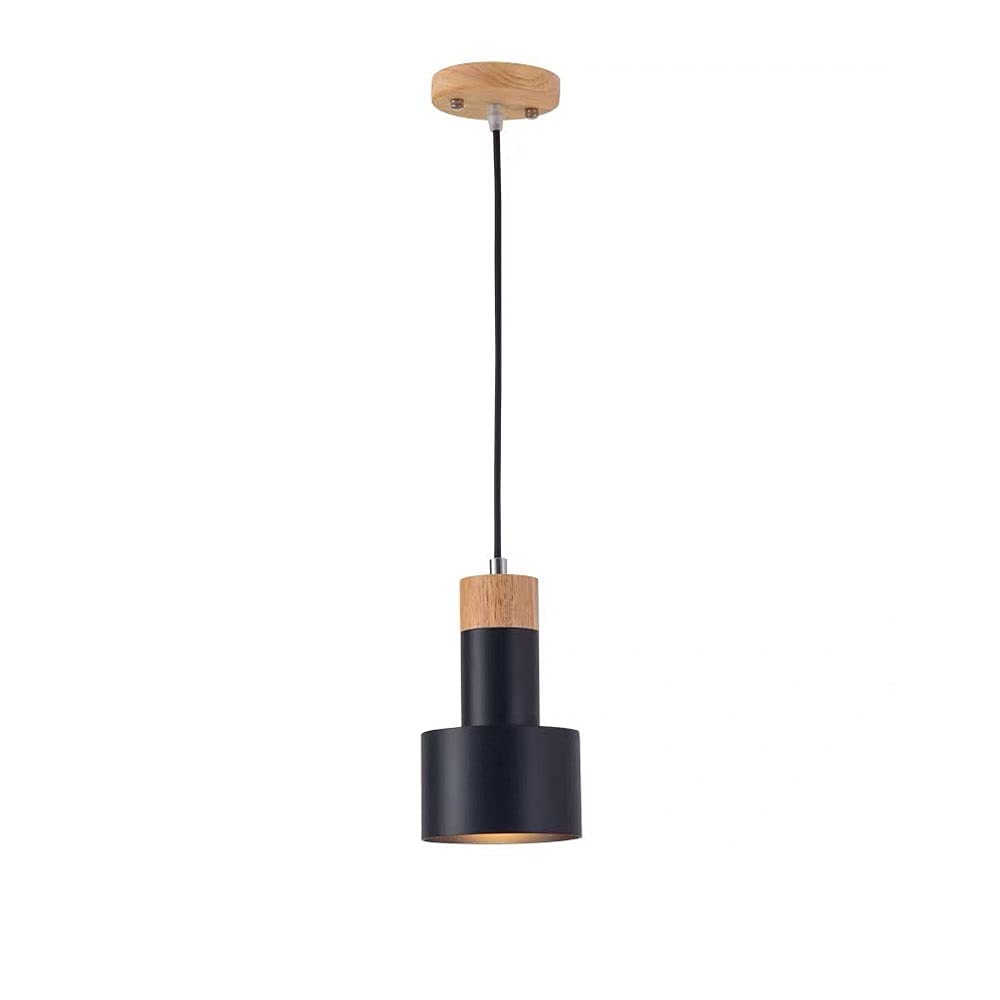 Lámpara de araña de madera ideal para isla de cocina moderna 6