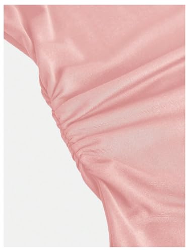 Floerns Girl's 2 Piece Set Spaghetti Strap Long Cami Dress with Bolero Shrug3