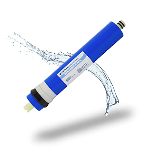 Membrana Ideal para Osmosis Inversa - 75GPD - Especial para Eliminar Sales Inorgánicas, Metales Pesados, Materia Orgánica y Materiales Químicos - Nature Water Professionals