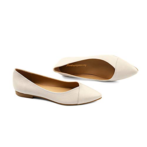 Image of FUNKYMONKEY Women's Classic Ballet Flats Casual Comfort Slip On Flats Shoes