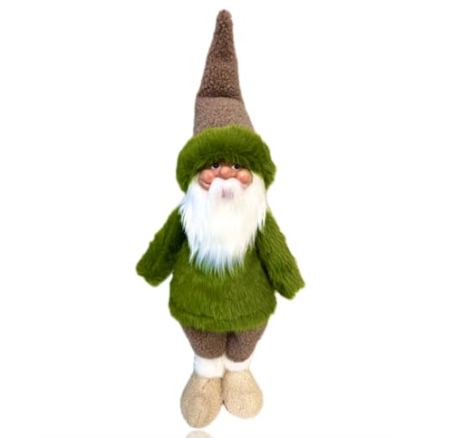 Santa-Claus-Christmas-Figurine-Handmade-Gift-Figure-Decoration-for-Holiday-Party-Green Santa Claus Christmas Figurine Handmade Gift Figure Decoration for Holiday Party Green