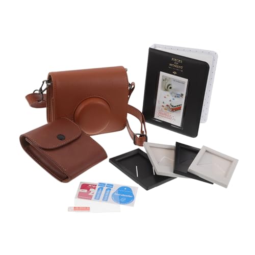 PAMINGONO Correa De Hombro para Mini Cámara Funda Protectora De PU para Cámara Funda para Mini Fotos