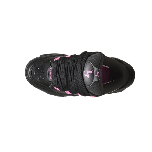 PUMA Kids Girls La Francé Untouchable Lace Up Sneakers Shoes Casual - Black - Size 4.5 M4