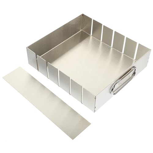Luxshiny Nougat Candy Making Mold: Stainless Steel...