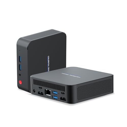 Image of Mini Server,Small Server,Mini PC,12th Gen Alder Lake N100(Up to 3.4GHz),16GB DDR4 512GB SSD,Support 4K Quad Displays,Wi-Fi,BT,HDMI,DP(Type-C),RJ45,USB3.2,Computer Servers for Home / Office /Business