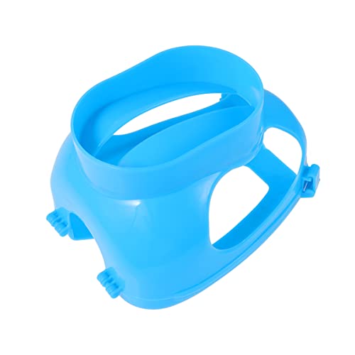 Mikikit Thickened Pigeon Feeder Rack Creative Fixed Holder for Birds Efficient Mounting Support Durable Construction Blue for Feeding Water and Medications