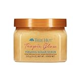 Tree Hut Tropic Glow Shea Sugar Scrub, Exfoliating & Hydrating Body Scrub with Shea Butter, Radiant Glow, Warm Scent, Holiday Gift & Stocking Stuffer, 18 oz