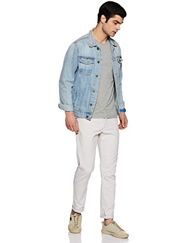 Image of Max Men's Solid Slim Fit T-Shirt