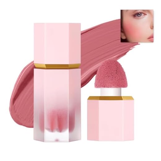 Beauty Searcher Maquillaje colorete líquido en crema gel para mejillas, suave, ligero y transpirable, de larga duración, a prueba de manchas, de aspecto natural, tinte piel (#101 TARTA DE AMOR)