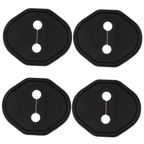 PRETYZOOM 4piezas Protector De Cerradura De Puerta De Coche Tapa Sol Accesorios Para Puertas De Coche Decoración Para Automóvil