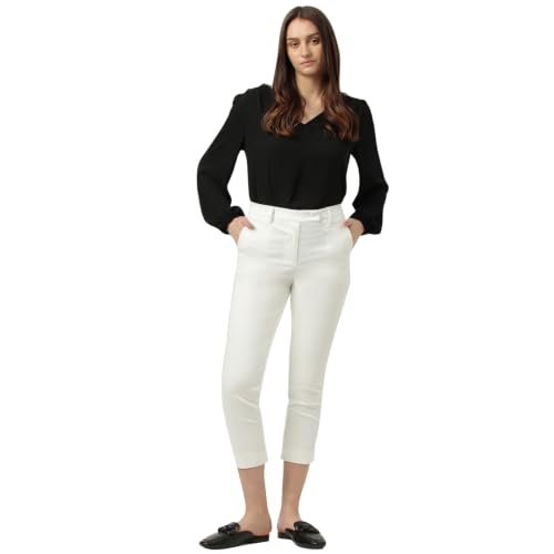Image of Marks & Spencer Women's High Rise Slim Casual Pants
