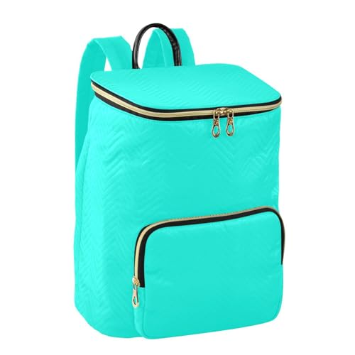 KLL Mint Green Women Backpack Anti-theft Fashion College Bookbag Daypack for Daily Workout Trip2