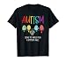 Autismo consapevolezza carino gufo colore puzzle autismo t-shirt bambini Maglietta