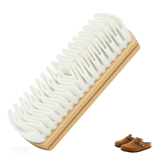Suede Eraser & Brush for Shoes Magic Rubber Shoe Brush Cleaner for Suede Shoe Bags Jacket Care (1PC)