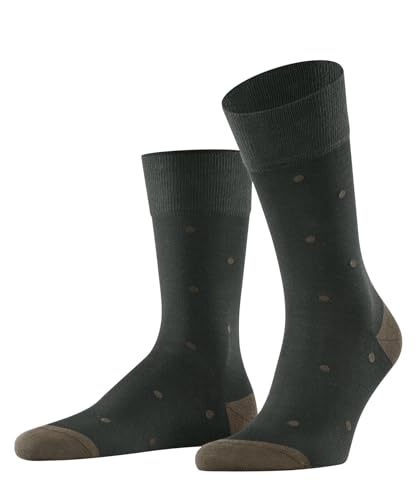 Image of FALKE Men's Dot Socks, Breathable, Crew, Casual or Dress, Polka Dots, 1 Pair