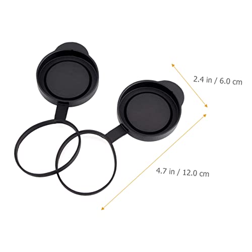 Tapas para lentes binoculares DOITOOL pack de 2 juegos protectores 2