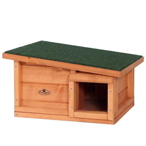 zooprinz Igelhaus Winterfest mit Boden – sicheres Outdoor...