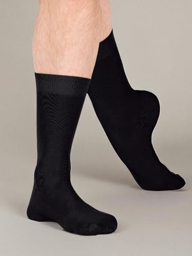 Natalie Dancewear Mens Ankle Dance Socks Black NSOCKM4