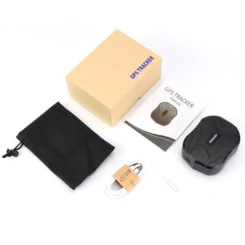TKMARS 4G GPS Ortungsgerät für Auto ohne ABO, mit 20000-mAh Akku, Langer Standby-Zeit, magnetischem, wasserdichtem GPS-Tracker, kostenloser App, Vibrationsalarm, Geofencing, Routenverlauf
